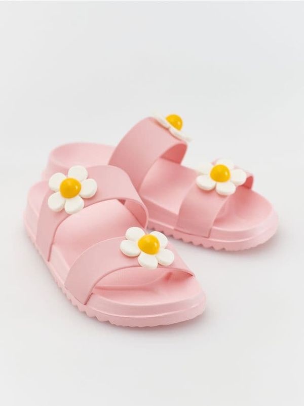 Reserved Reserved - LADIES` STRAPPY SANDALS - pastelnoružičasto