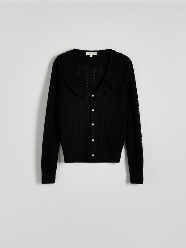 Reserved Reserved - LADIES` SWEATER - crno