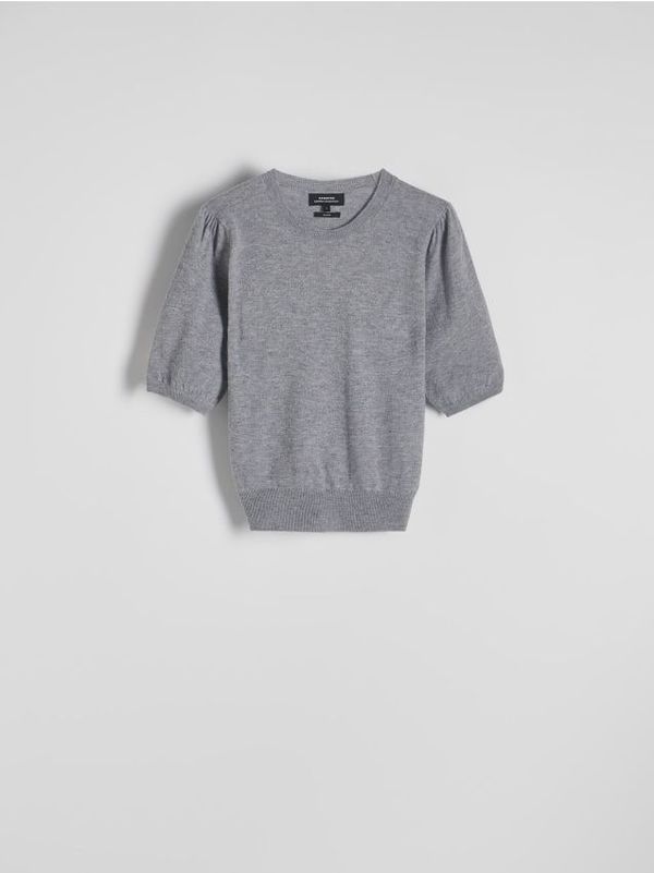 Reserved Reserved - LADIES` SWEATER - light grey