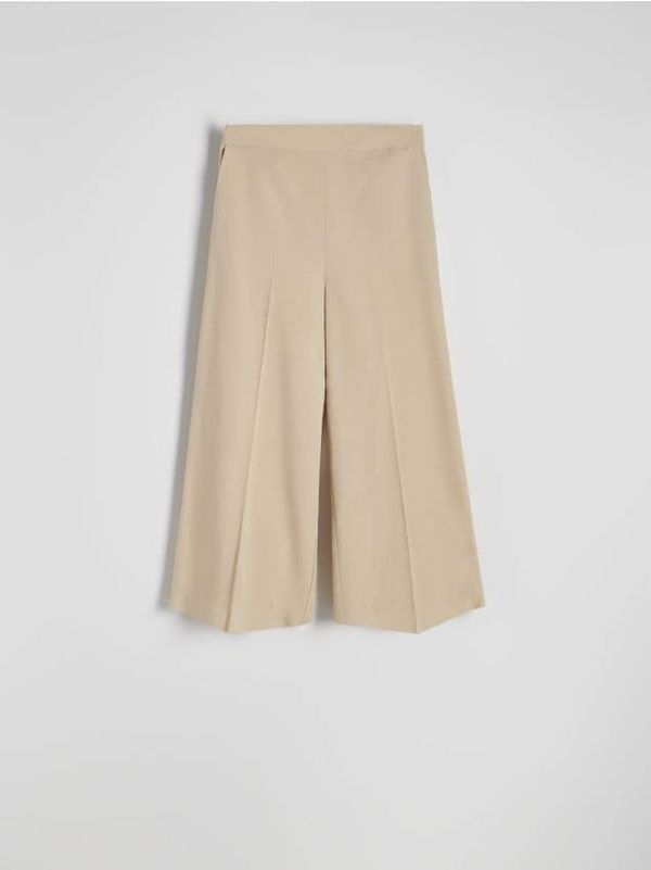 Reserved Reserved - LADIES` TROUSERS - bež
