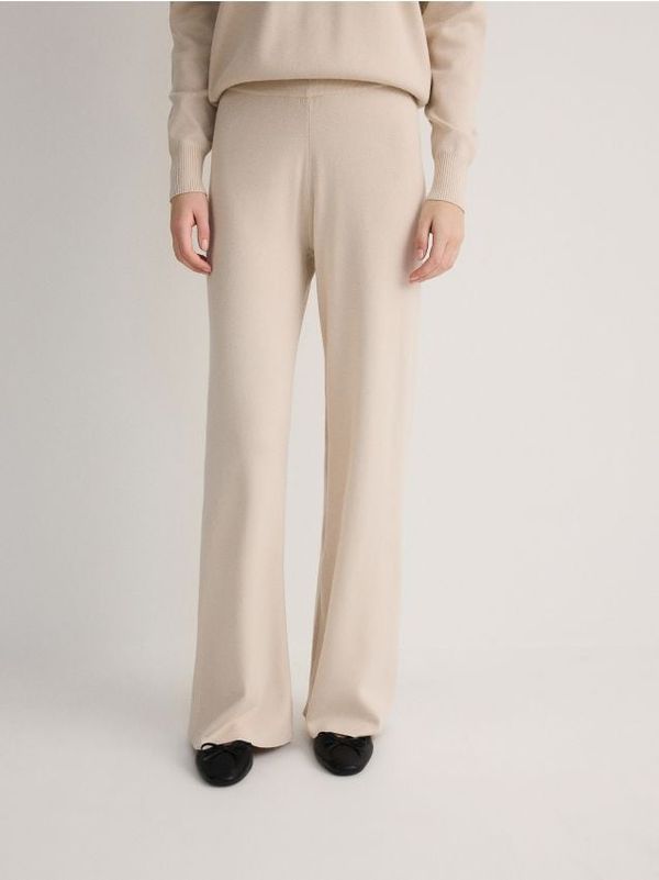 Reserved Reserved - LADIES` TROUSERS - boja kože