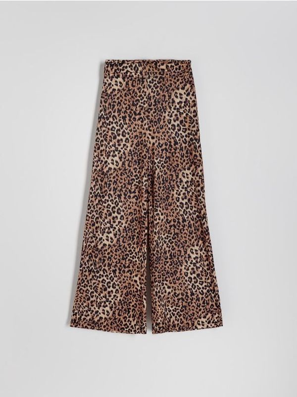 Reserved Reserved - LADIES` TROUSERS - šaren