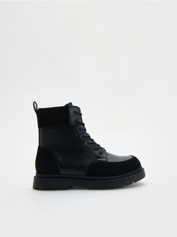 Reserved Reserved - MEN`S ANKLE BOOTS - crno