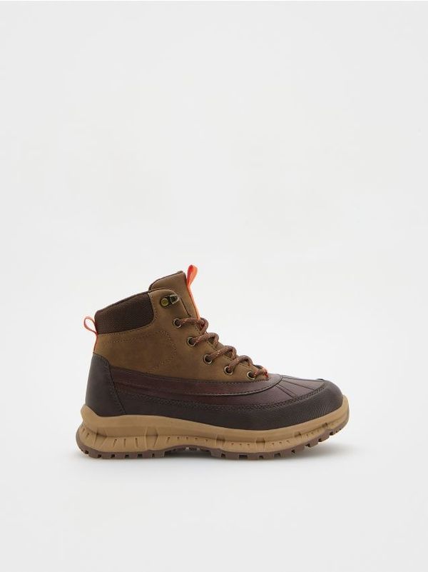 Reserved Reserved - MEN`S ANKLE BOOTS - smeđi
