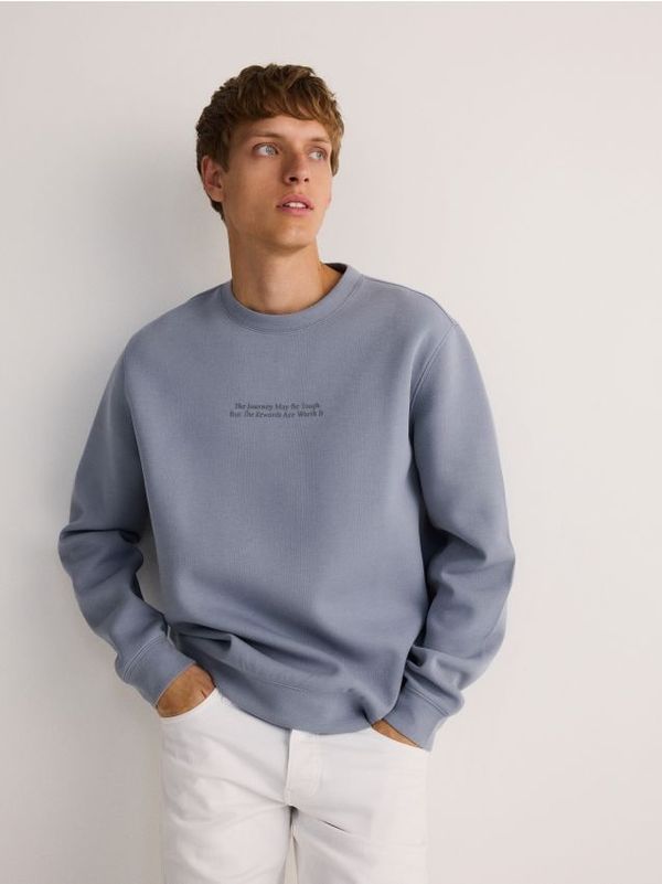 Reserved Reserved - MEN`S JOGGING TOP - bljedoplavo