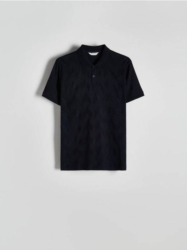 Reserved Reserved - MEN`S POLO - mornarsko plava