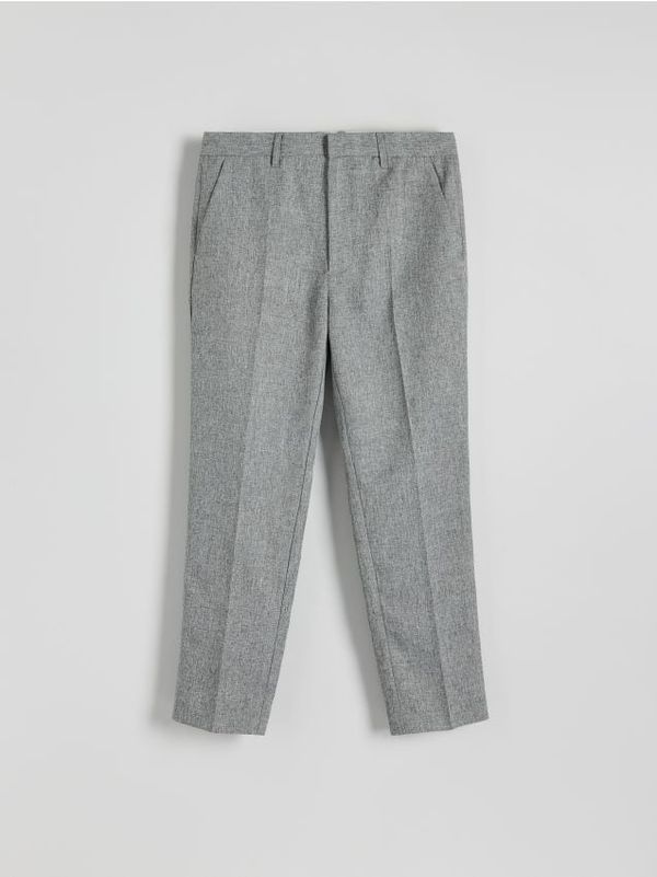 Reserved Reserved - MEN`S TROUSERS - srednjesivo