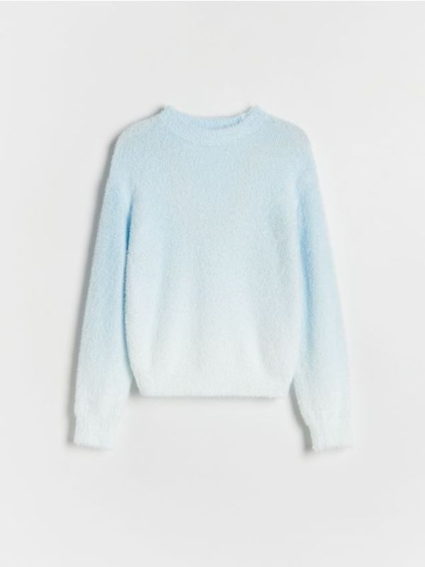 Reserved Reserved - Ombre pulover - svjetloplavo