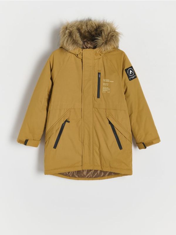 Reserved Reserved - Parka - zlatnosmeđe