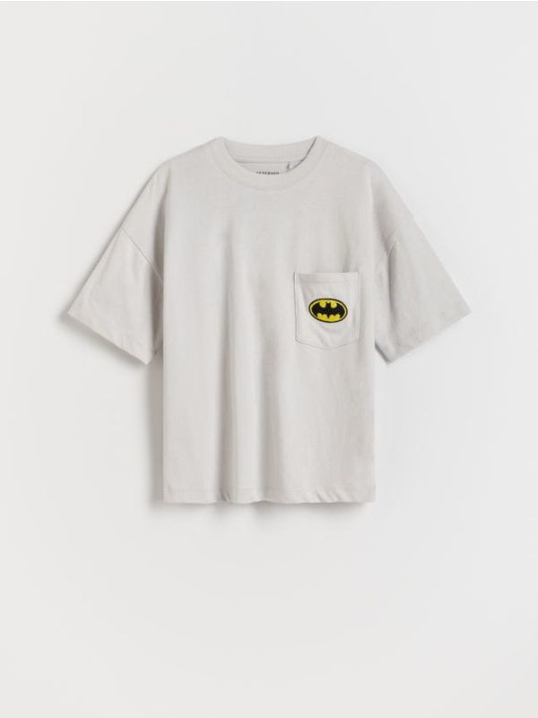 Reserved Reserved - Predimenzionirana majica kratkih rukava Batman - light grey