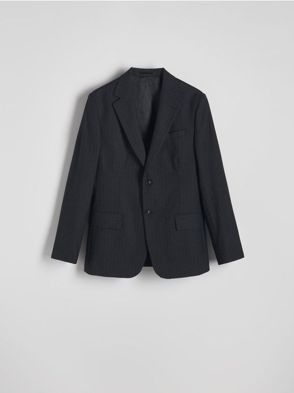 Reserved Reserved - Prugasti slim fit sako - šaren