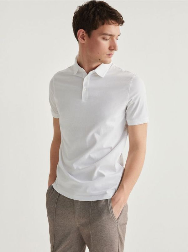 Reserved Reserved - Regular polo-majica - bijela