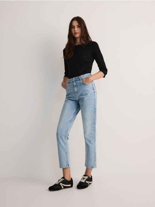 Reserved Reserved - Slim fit traperice - plava