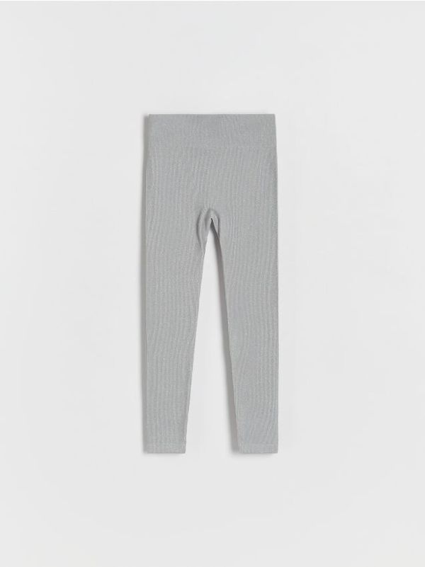 Reserved Reserved - Tajice s metalik efektom - light grey