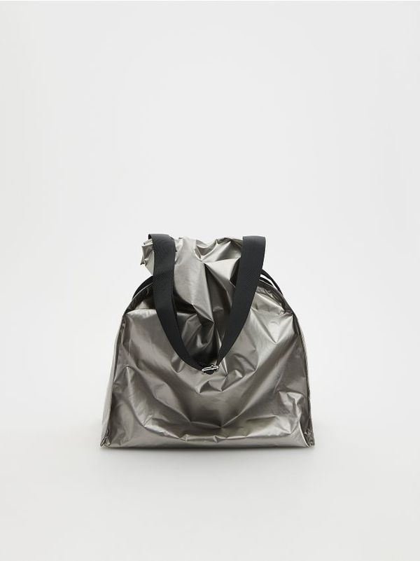 Reserved Reserved - Torba s vezicama za pritezanje - light grey