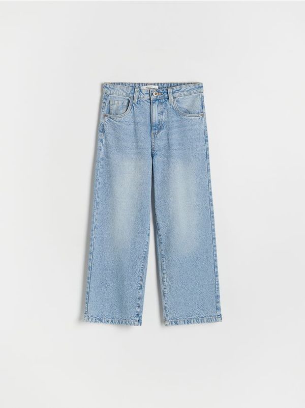Reserved Reserved - Wide leg traperice - plava
