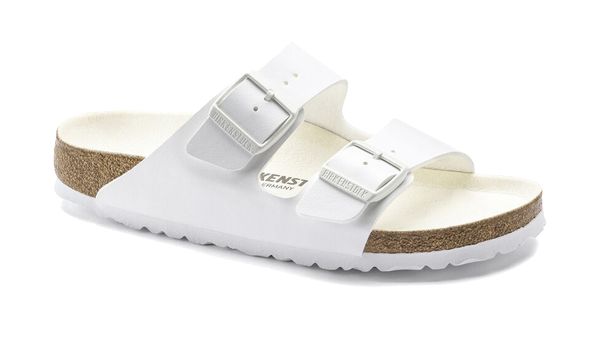 Birkenstock Birkenstock Arizona Birko-Flor White Regular Fit