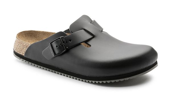 Birkenstock Birkenstock Boston Super Grip Leather Narrow Fit