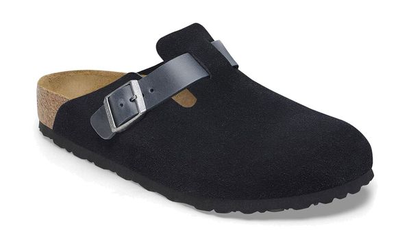 Birkenstock Birkenstock Boston Mixed Leather Narrow Fit