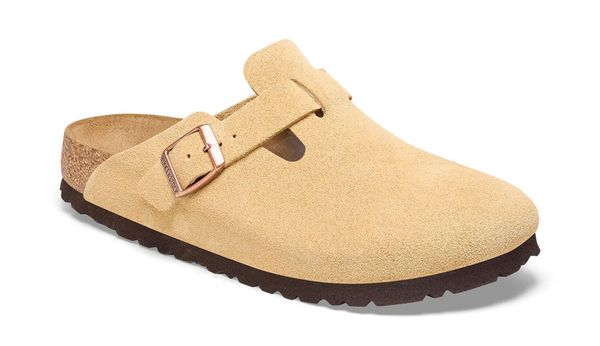 Birkenstock Birkenstock Boston Suede Leather Regular fit
