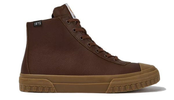 Camper Camper Camaleon Leather Brown Boots