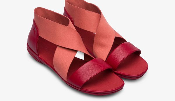 Camper Camper Right Red Sandal