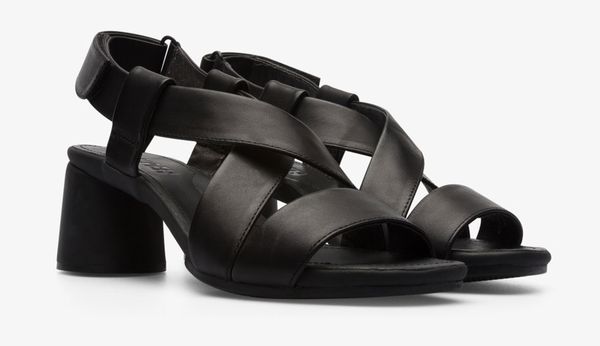 Camper Camper Upright Black Sandal