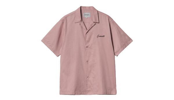 Carhartt WIP Carhartt WIP S/S Delray Shirt Pink