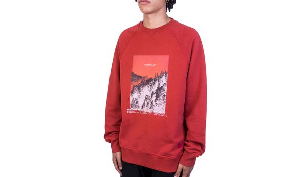 Caterpillar Caterpillar Heritage Roundneck Red