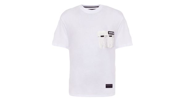 Caterpillar Caterpillar Multipocket T-Shirt White