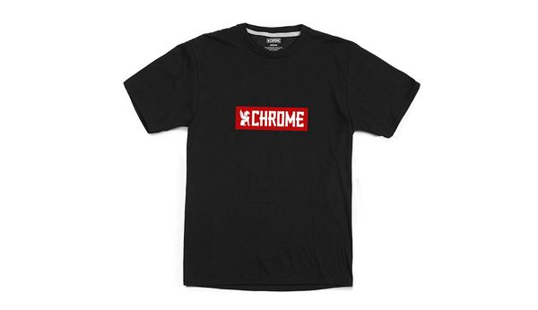 Chrome Chrome Industries Horizontal Red Logo Tee
