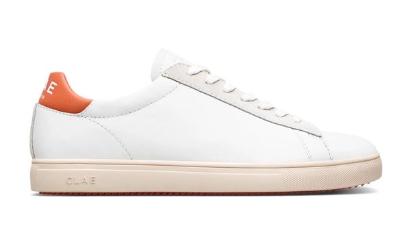 Clae Clae Bradley California White Leather Canyon Sunset