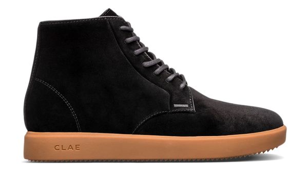 Clae Clae Gibson Black Suede Gum