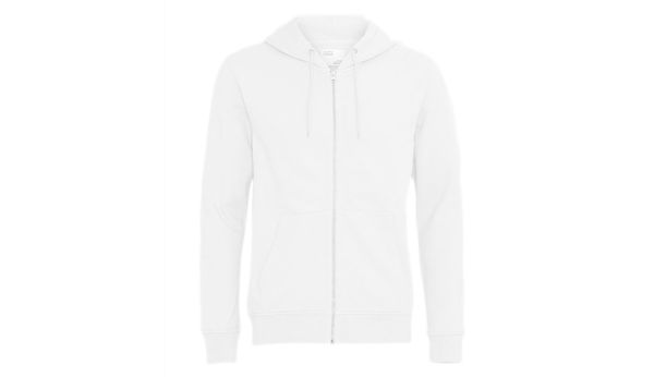 Colorful Standard Colorful Standard Classic Organic Zip Hood Optical White