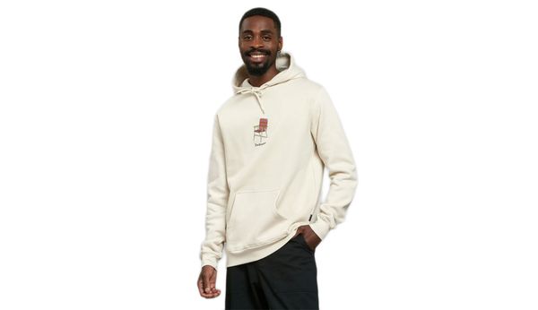 Dedicated Dedicated Hoodie Falun Lawn Chair Oat White
