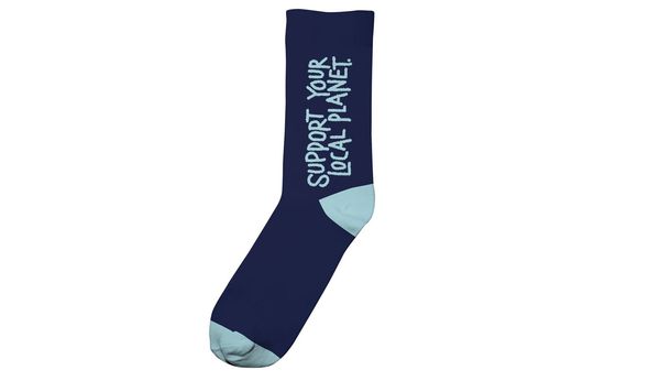 Dedicated Dedicated Socks Sigtuna Local Planet Navy