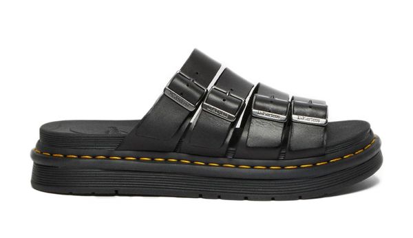 Dr. Martens Dr. Martens Tate Leather Slide Sandals