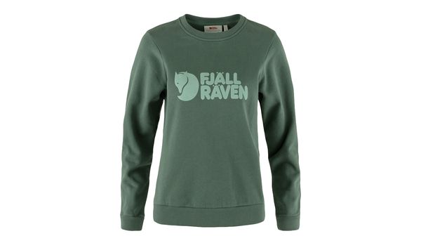 Fjällräven Fjällräven Logo Sweater W Deep Patina - Misty Green