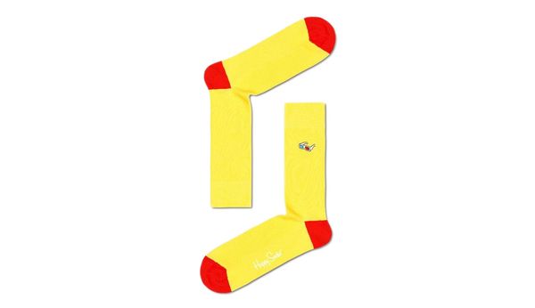 Happy Socks Happy Socks Ribbed Embroidery 3D Glasses