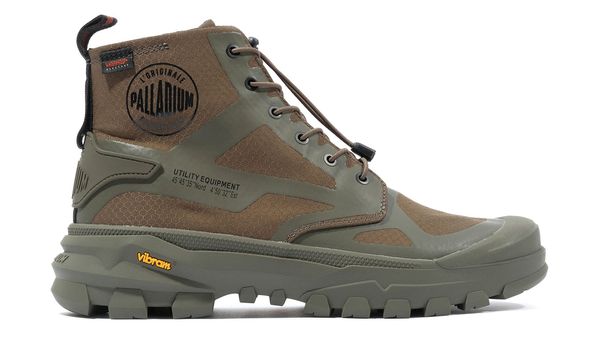 Palladium Palladium Pallarider Cuff WPA Olive Night