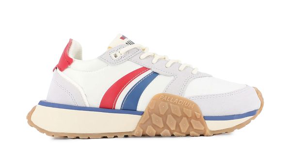 Palladium Palladium Troop Runner Flame White Chili Blue M