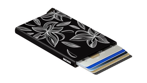 Secrid Secrid Cardprotector Laser Magnolia Black
