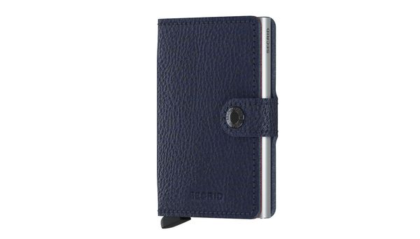 Secrid Secrid Miniwallet Vegan Navy-Silver