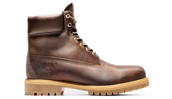 Timberland Timberland Premium 6-Inch Lace-Up Waterproof Boot for Dark Brown