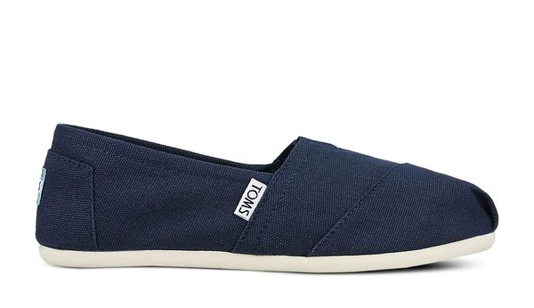 Toms Toms Alpargatas Navy Canvas