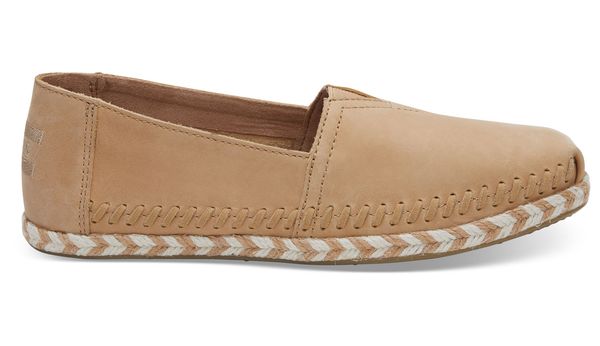 Toms Toms Honey Leather Rope Alpargata