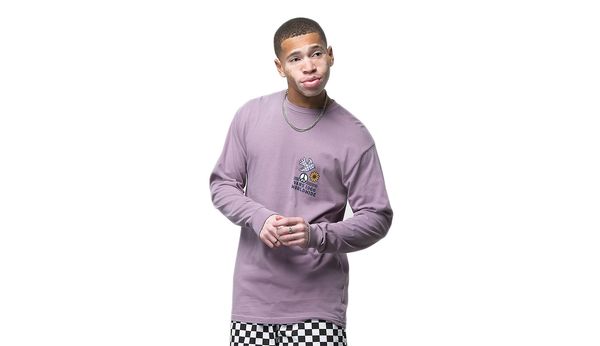 Vans Vans Checker Bird Long Sleeve T-shirt