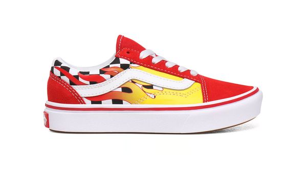 Vans Vans Uy Comfycush Old Skool (Flame) Kids
