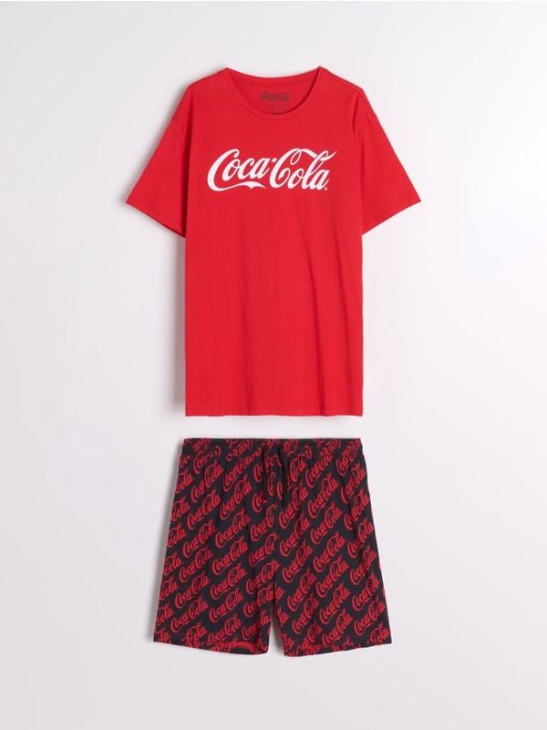 Sinsay Sinsay - Komplet dvodijelne pidžame Coca Cola