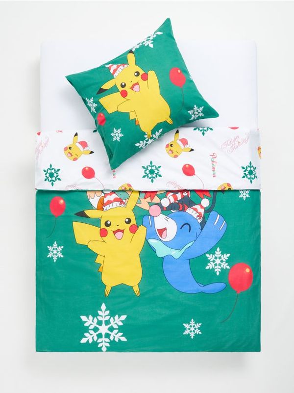 Sinsay Sinsay - Komplet pamučne posteljine Pokemon